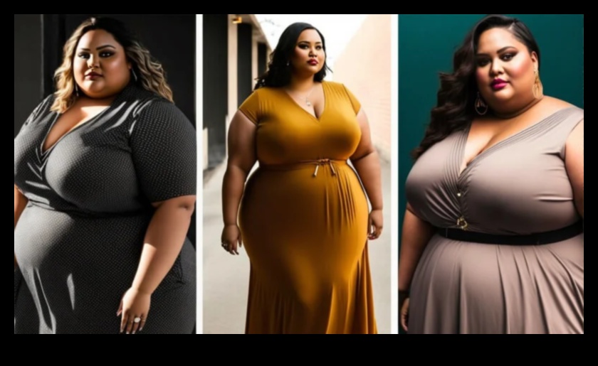 Drosmīga un skaista lielizmēra mode, kas ir pārliecinoša un eleganta 3 Drosmīgs un skaists: liela izmēra tērpi pārliecinātai modei