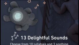 Nomierinošas skaņas Mūzikas mazuļu aizraušanās labam klusas naktis miegam 5 Nomierinošas skaņas: muzikāli mazuļu prieki